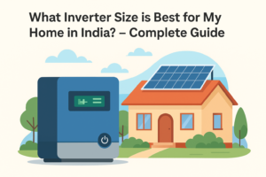 best inverter size for home in India