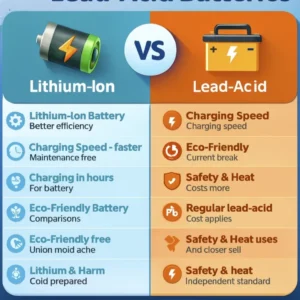 Lithium-ion vs Lead-acid Battery Comparison 2025