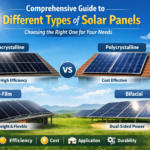 types of solar panels in India comparison